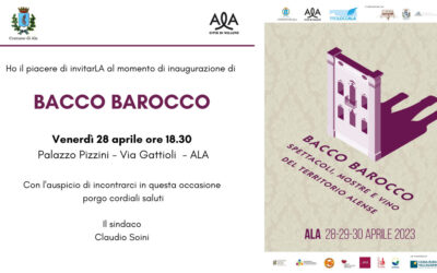 Bacco Barocco Venerdì 28 aprile – Ala (Vallagarina)